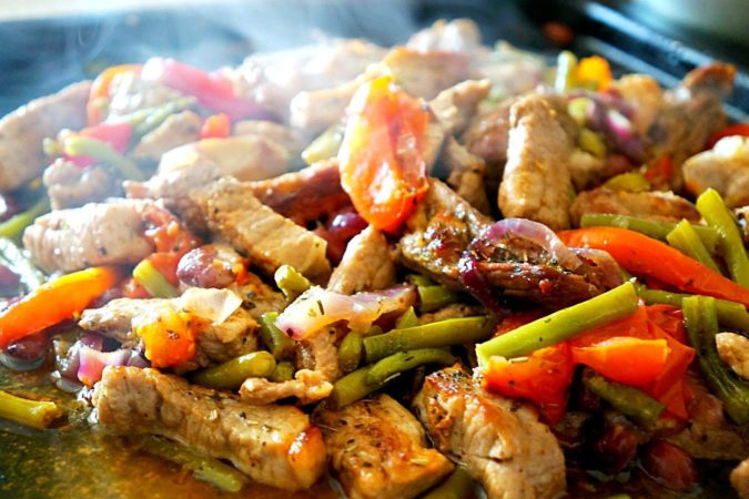 Фахита со свининой