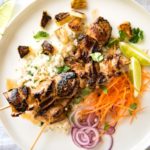 Куриные шашлычки по-гавайски