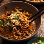Тайская Куриная Арахисовая лапша