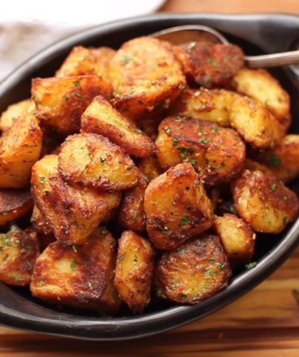 Лучший Хрустящий Запеченный Картофель