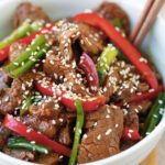 Кунжутная говядина