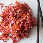 Капустный салат с китайской заправкой