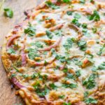 Пицца с курицей барбекю