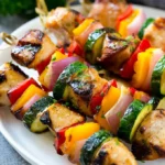 Куриные шашлычки на гриле