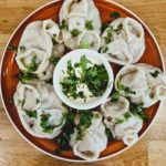 манты с бараниной